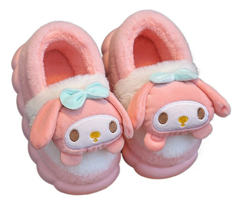 Zapatillas De Algodón Para El Hogar Con Dibujos Animados De