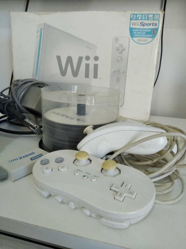 Wii Usada Buen Estado Completa