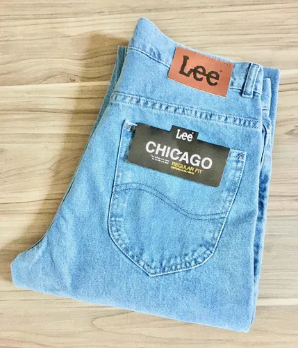 Cal a Jeans Masculina Lee Chicago Tradicional Original