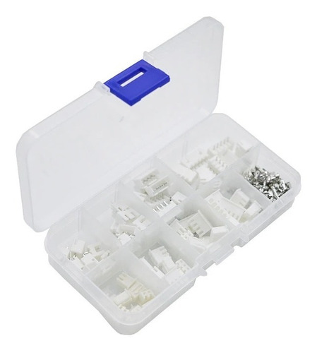 Kit De Conectores Terminal Jst-xh 2.54 230 Peças 2p/3p/4p/5p