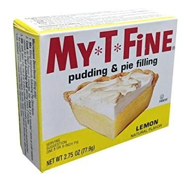 My-t-fine Pudín Y Relleno De La Empanada Limón, 2.75 Oz, 1 C