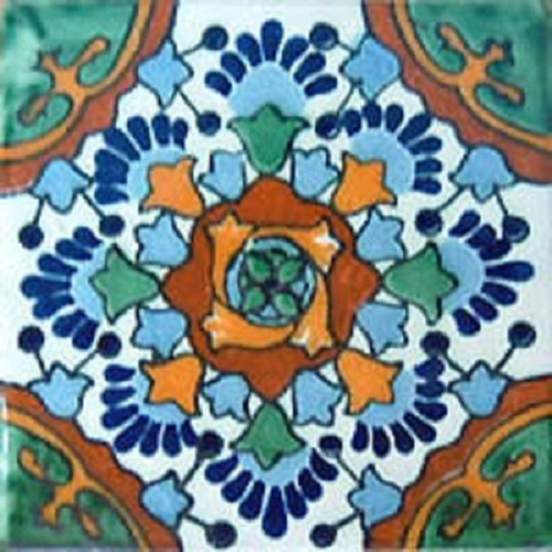 90 Azulejos De Talavera 10x10 - Nube Verde