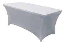 Comprar Mantel Para Mesa Rectangular En Poliéster Gris