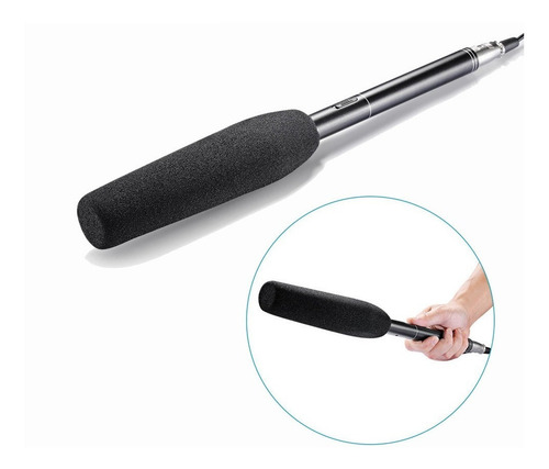 Microfono Condensador Shotgun Elefir B45 Boom Camara