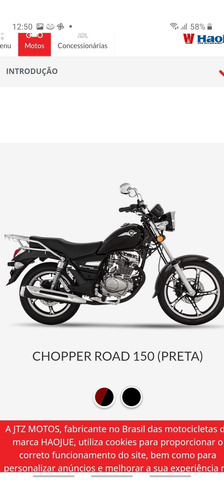 Imagem 2 de 4 de Chopper Road 150 2021/2022