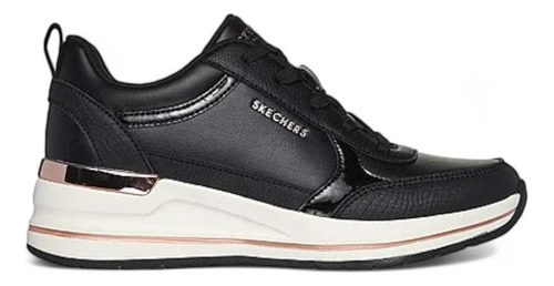 Zapatillas Urbanas Mujer Skechers Billion 2 Negro