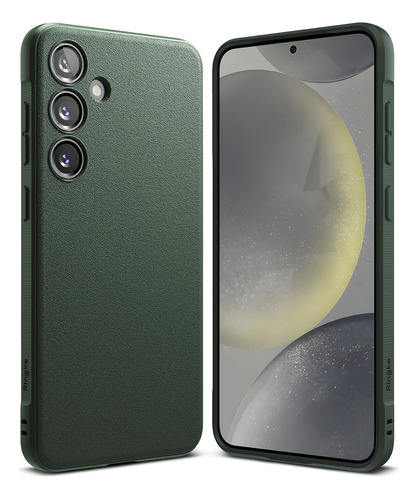 Capa Capinha Para Galaxy S24 Plus Case Rignke Onyx - Verde
