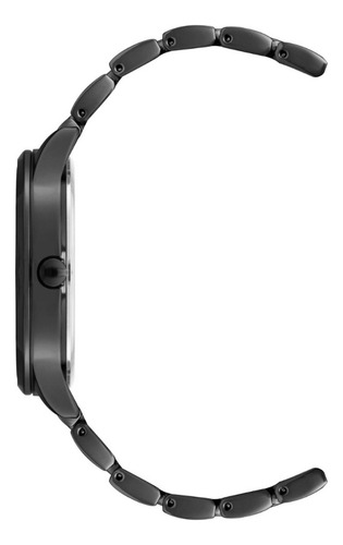 Relo Nine West Para Mujer Acero Negro Nw2915migy