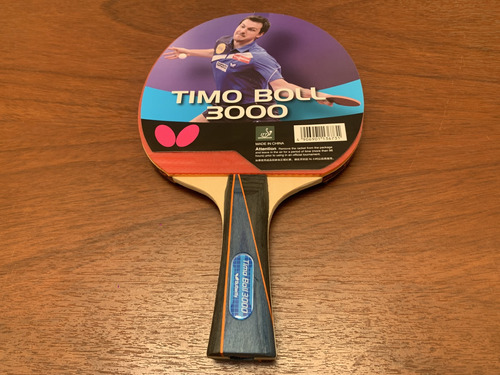 Paleta Butterfly Timo Boll 3000 -muy Poco Uso- Principiantes