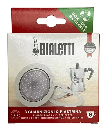 Cafetera Bialetti Moka timer 6 tazas