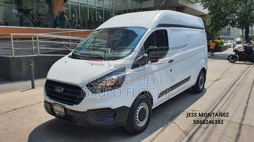 Ford Transit 2.2 Van Larga Techo Alto Aa Custom Mt