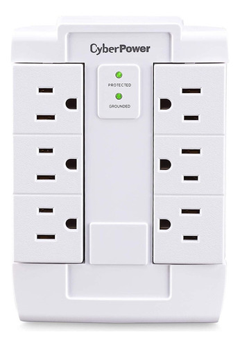 Supresor De Picos Cyberpower Cbs600ws Multicontacto 900j