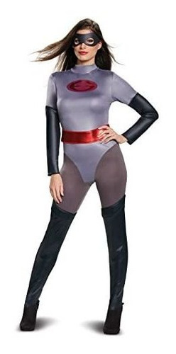 Disfraz Disfraz De Elastigirl Clásico Para Mujer, Gris, M