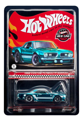 Plymouth Barracuda Hot Wheels Rlc Red Line Club Hw Collector