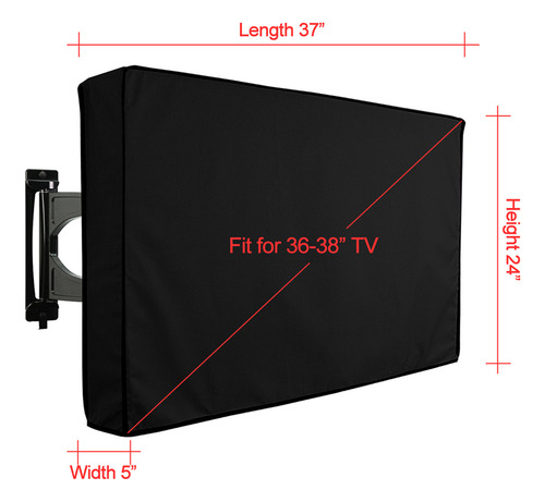 Funda Para Tv De 36 A 38 Pulgadas En La Parte Inferior Del B
