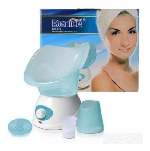 Vaporizador Sauna Facial Benice Color Blanco