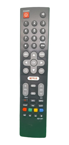 Control Remoto Tv Hyundai Led Smart Tv: Modelo: 50uh8500mf