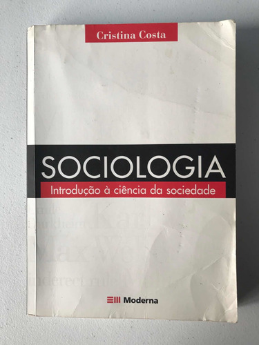 Livro Sociologia De Cristina Costa