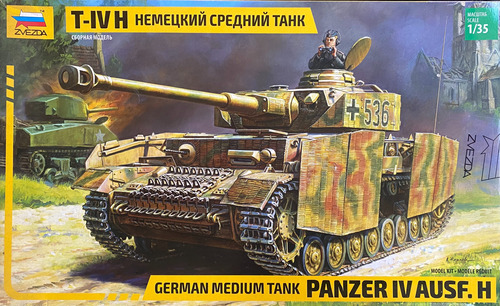 Tanque Panzer T-iv H German Medium Tank Zvezda. 1/35. Nuevo