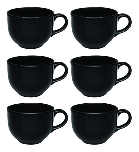 Tazon Taza Grande 740cc Jarro Mug Ceramica Biona Jumbo X6 Un