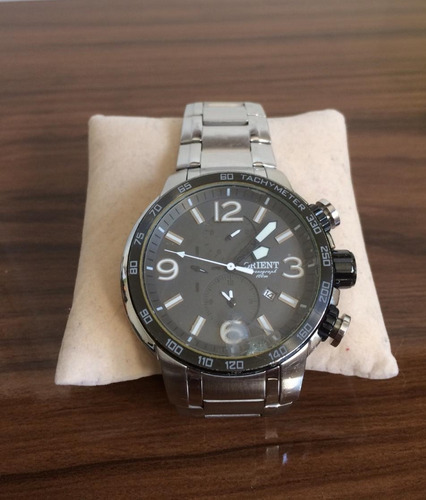 Relógio Orient Cronógrafo Sport Mbssc090 - Aço Inoxidável