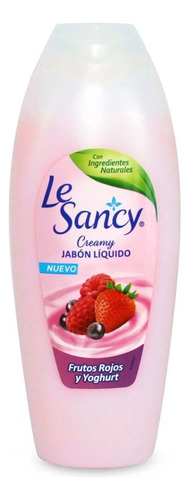 Jabon Liquido Le Sancy 750ml Frutos Rojos Y Yoghurt
