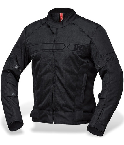 Campera Moto Clásica Evo-air Negra Verano. Ixs