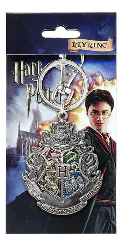 Harry Potter Hogwarts School Crest Llavero De Peltre