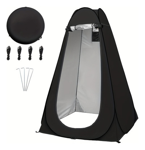 Carpa De Ducha Plegable Con Privacidad Para Exteriores