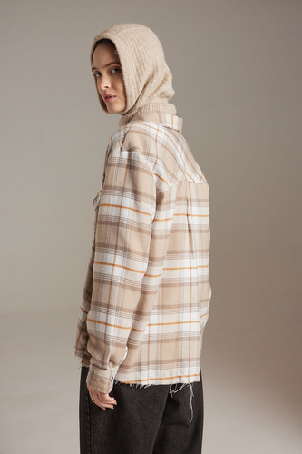 Imagen 3 de 5 de Camisa Scotch Lennon - Sand Mujer Portsaid