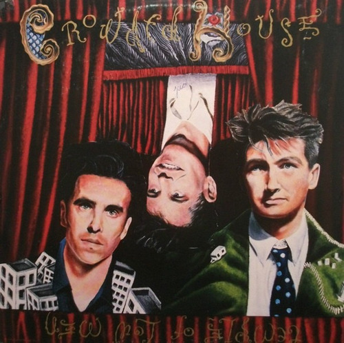 Lp Vinil (nm) Crowded House Temple Of Low Men Ed. Br 1988