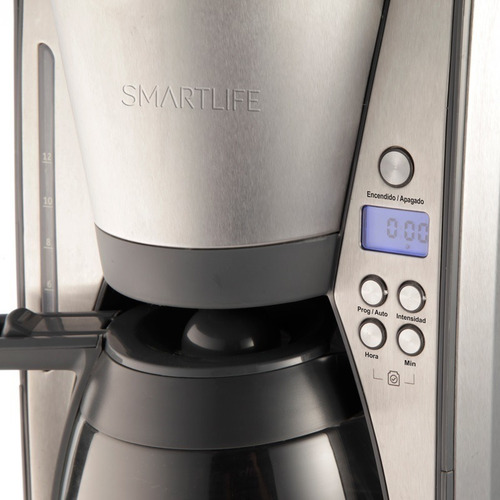 Imagen 4 de 10 de Cafetera Digital Smartlife 1000w 1.8l Sl-cmd7004