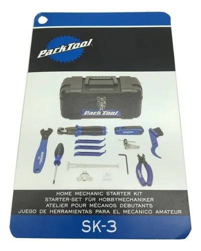 Kit de herramientas para maletas Bike Park Tool Sk3, 15 unidades