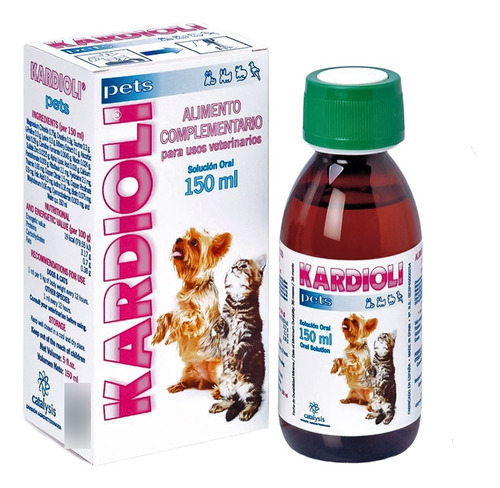 Suplemento Perros Y Gatos Kardioli Pets 150 Ml