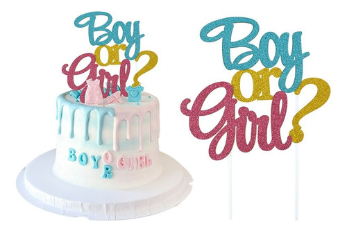 Topping Para Torta Boy Or Girl