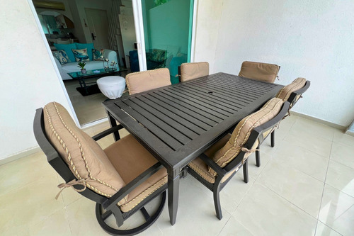 ¡oportunidad Única! Departamento En Acapulco Diamante Amueblado Y Con Ingresos De Airbnb. Frente A Arena Gnp, A Pasos De La Playa. ¡ideal Para Invertir!
