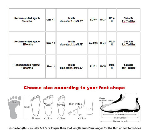 Zapatos Antideslizantes Casuales Para Bebés Y Niñas Recién N