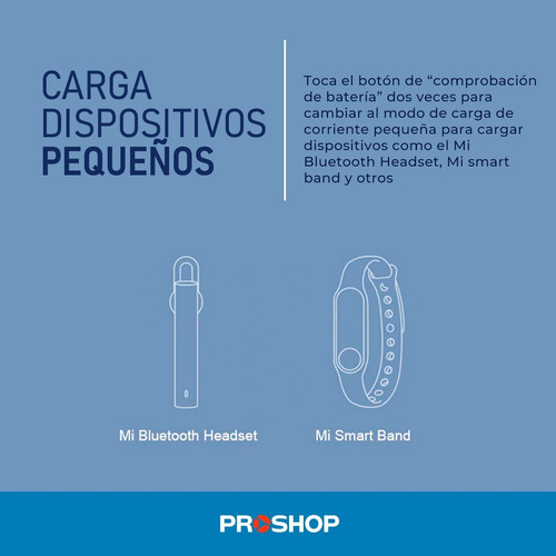 Cargador Portatil Xiaomi Power Bank 10000 Mah Con Doble Usb Color Negro