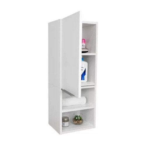 Mueble Auxiliar De Baño Jules 80 X 30 Color Blanco #e