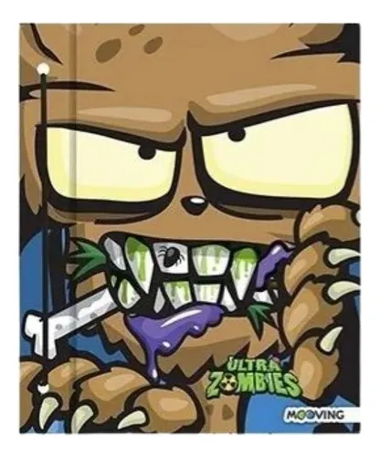comprar Carpeta Mooving Escolar 2 Tapas N°3 Ultra Zombies