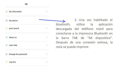 Mini Impresora Térmica Portátil Inalámbricamente Bt 200dpi F