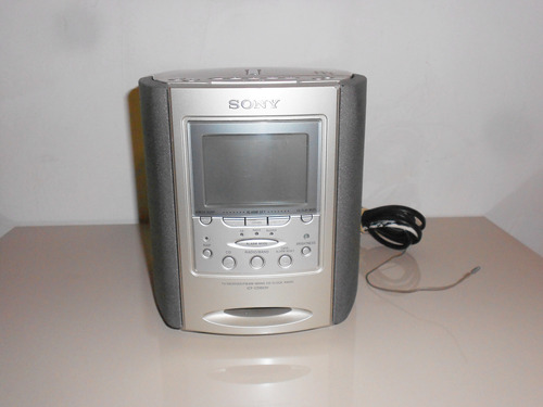 Radio Despertador Sony Cd Icf-cd863v Megabass (02) *leer