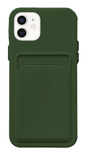 Estuche Protector Para iPhone 11 Wallet Green 