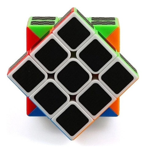 Cubo Mágico Meilong 3x3x3 Carbon Puzzle Moyu
