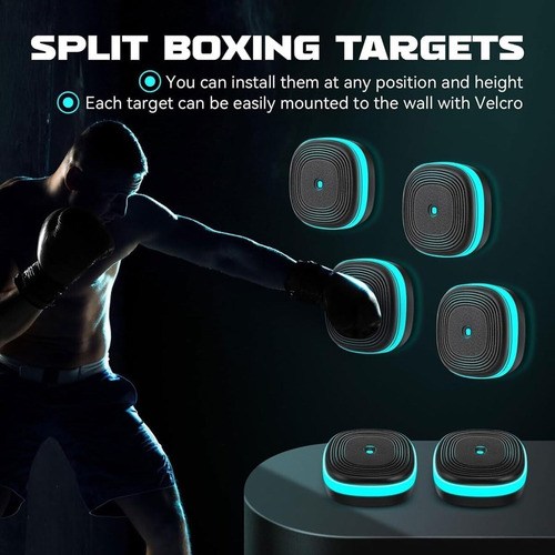 Split Máquina De Boxeo De Música Montada En La Pared 10