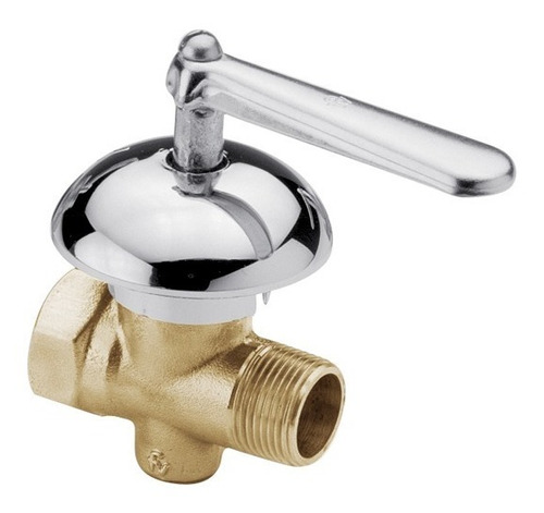 Llave De Paso Gas Fv C/ Campana 3/4 Bronce, Para Gas 0822.01