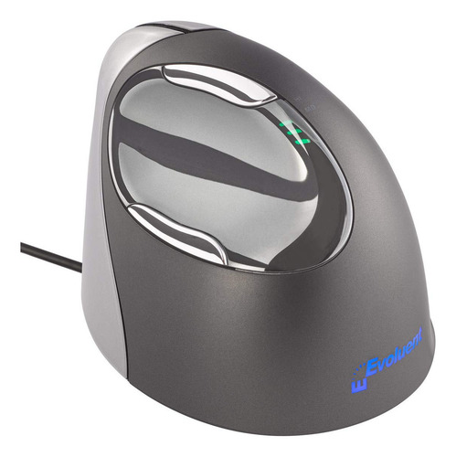 Evoluent Verticalmouse 4 (modelo # Vm4r) Mouse De Tamaño E. Color Negro