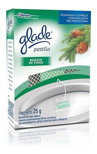 Pack X 3 Unid Desodorante Inodoros  Pino Mix 25 G Glade