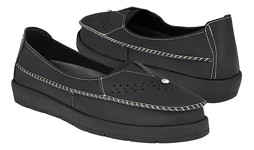 Zapatos Dama Siena 9981 Piel Negro