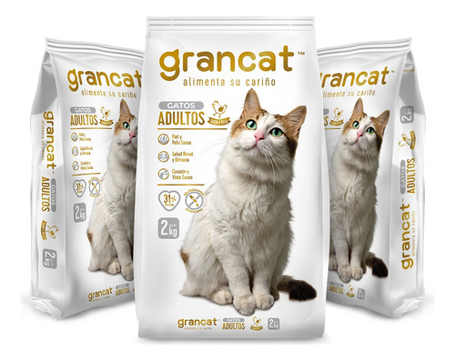 Croqueta Grancat Adulto - Pack 6 Kg